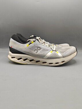On Cloudsurfer 2 Shoes Men's 12.5 Grey Road Running Athletic Training Gym Sneake